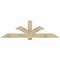 Ekena Millwork Redmond Rough Sawn Timber Gable Bracket, Douglas Fir, 84"W x 24"H x 2"D x 6"F, 7/12 Pitch GBW084X24X0206RED00RDF - alternate 1